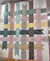 PAINTED BLOSSOMS RIBBON QUILT KIT