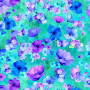 FLORAL FIELD  GREEN