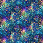 DRAGONFLY ILLUSION FANTASY LEAFY VINE