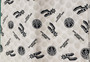 SPURS NBA FABRIC ON WHITE
