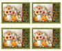 BASKET OF AUTUMN BLESSINGS PLACEMAT PANEL