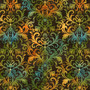 BASKET OF AUTUMN BLESSINGS DAMASK FLOURISH