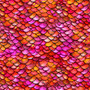 DRAGON'S SONG DRAGON SCALES - RED/ORANGE