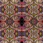 INCANDESCENT SCROLL WORK RED/PLUM