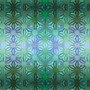 INCANDESCENT DAISY CHAIN TURQUOISE/MULTI