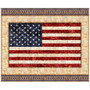 AMERICAN HERITAGE PATRIOTIC FLAG PANEL
