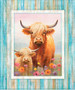 UDDERLY ADORABLE HIGHLAND COW PANEL