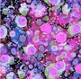 TREE OF LIFE ABSTRACT ALLOVER - PURPLE/PINK