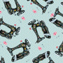 LOVE AND STITCHES - SEWING WITH DAISY - LIGHT TEAL
