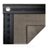 18x36 RECT MESH TAUPE/BLACK COVER 4'OVLP