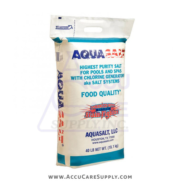 AQUASALT POOL SALT 40LB BAG :sk63