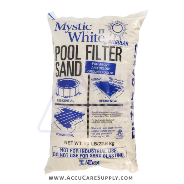 .49mm MYSTIC WHITE FILTER SAND 50# :sk48