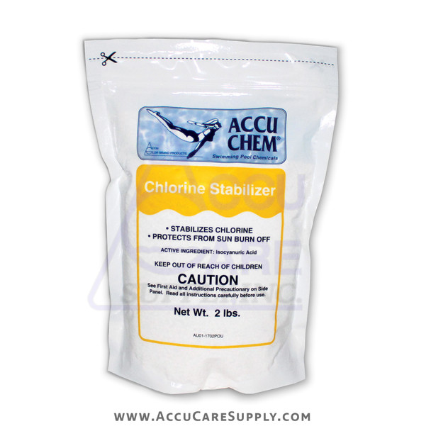 CHLORINE STABILIZER 12 X 2# POUCH CS PK