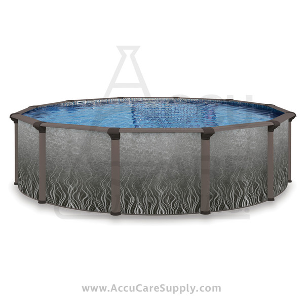 QUANTUM 18'X33'X52  POOL W/CORAL WALL