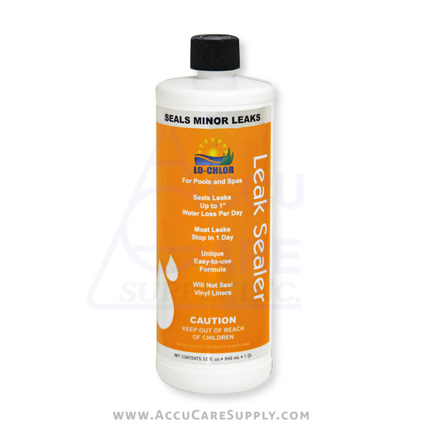 orange label lochlor, lo-chlor, LOC,  LEAK SEALER 1QT :c12