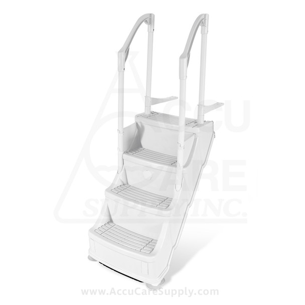 WHITE.STEP.A/G.2.HANDRAILS