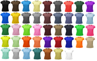 Ladies T-shirt Short Sleeve - Poly (Dry Fit)