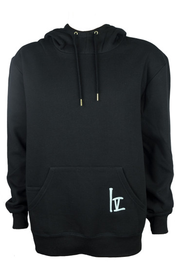 Roman Four Hoodie - Black