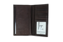 Bi Fold Long Wallet - COFFEE