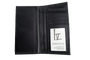 Bi Fold Long Wallet - BLACK OSTRICH