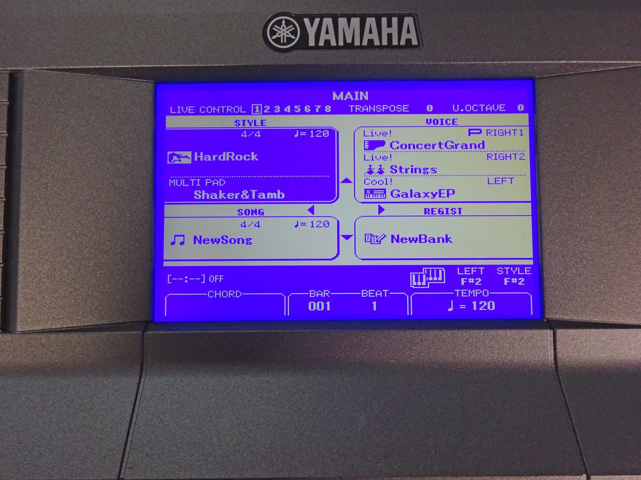 Yamaha PSR-S670 61 Note Arranger Workstation