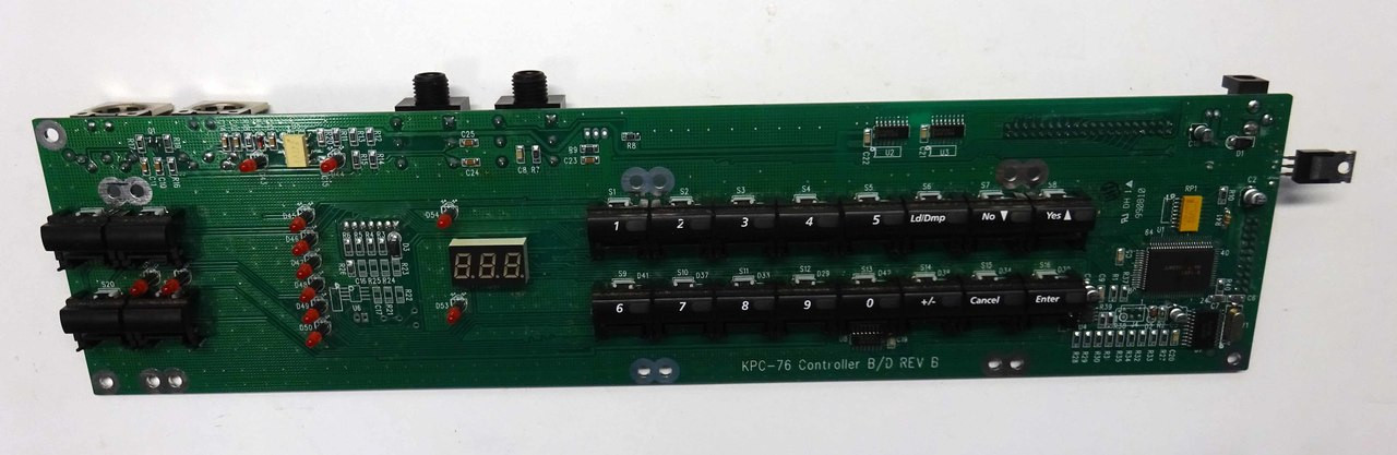 Kurzweil SP76 Controller Board Complete with Buttons