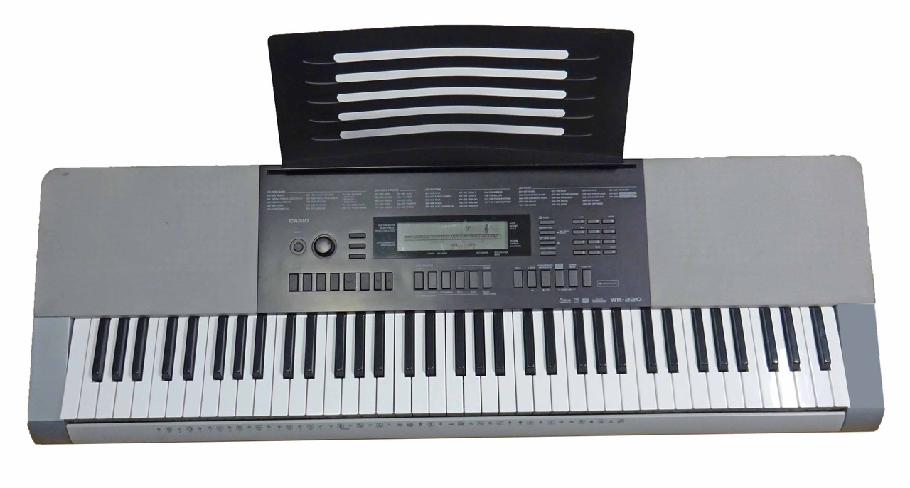 Casio WK-220 76 Key Portable Keyboard