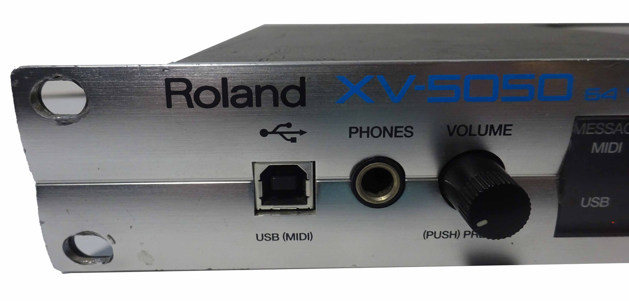 【限定品在庫】■◆ Roland XV-5050 64 VOICE 2x EXPANSION ローランド　音源モジュール デモ再生ＯＫ　MIDIケーブル付 DTM ★ 音源モジュール