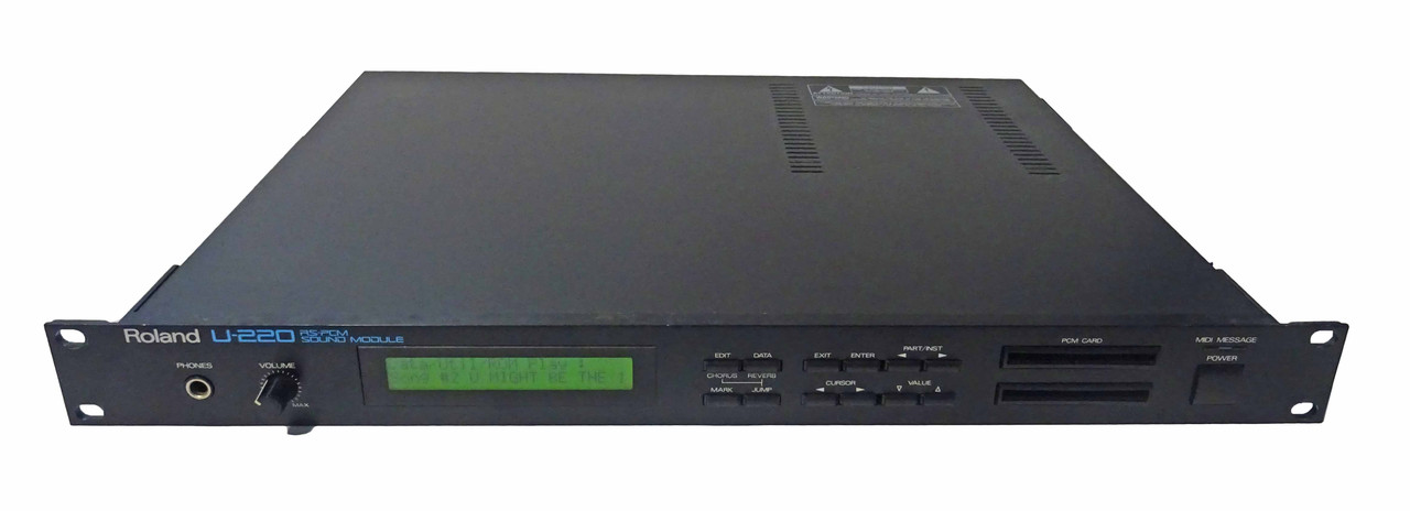 【SALE送料無料】Roland　ローランド 　U-220 RS-PCM SOUND MODULE　サウンドモジュール 音源モジュール