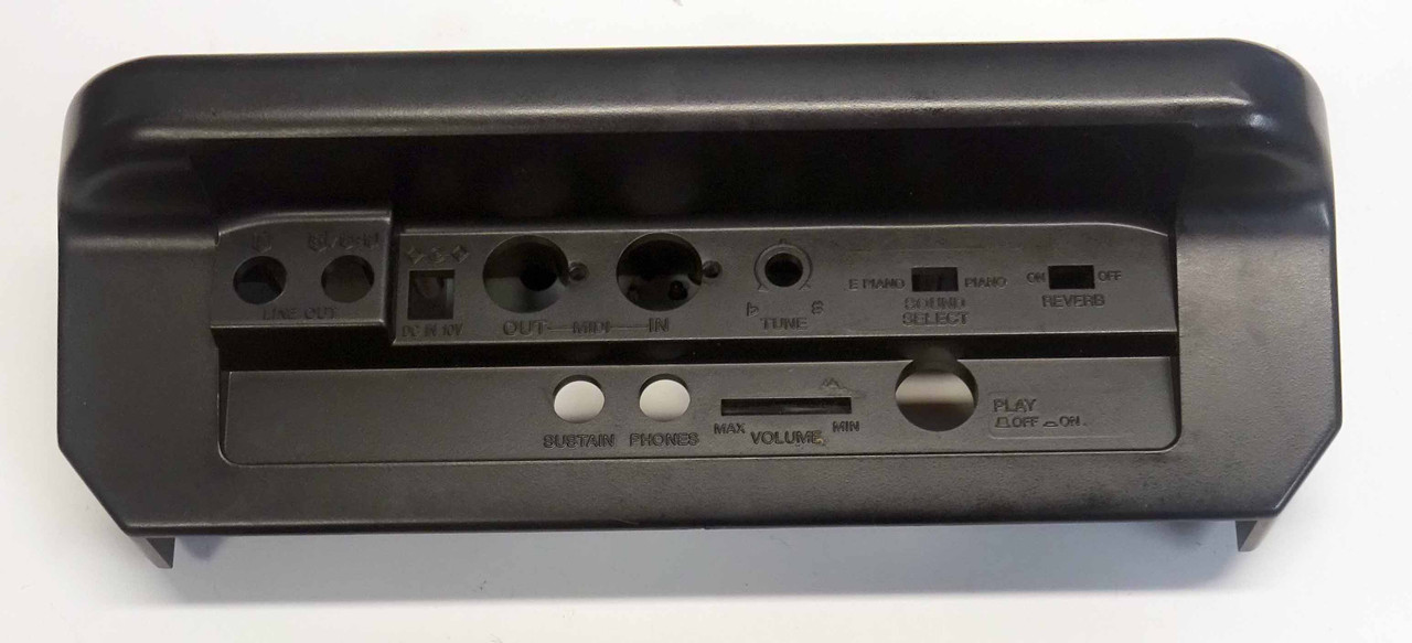 Technics Left Side Black Plastic End Cap