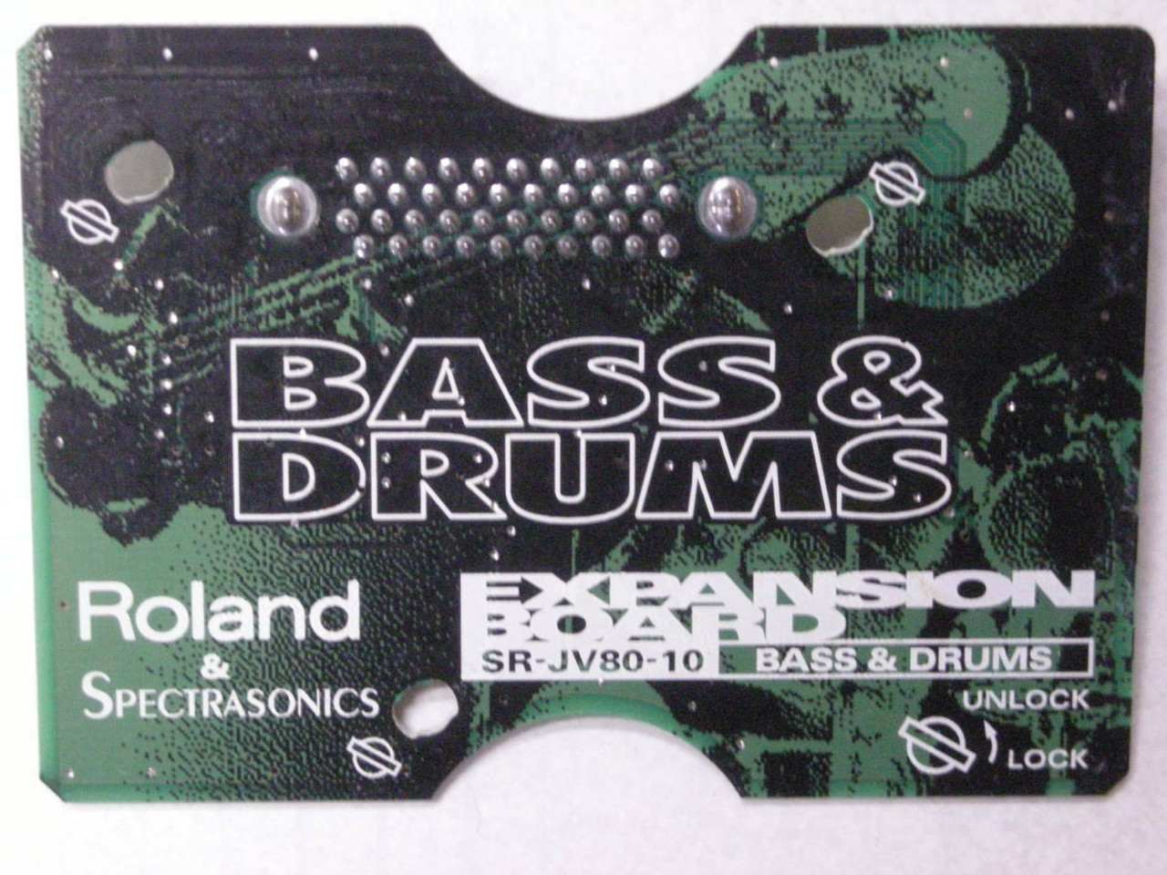 Roland SR-JV80-10 Bass & Drums Expansion Card