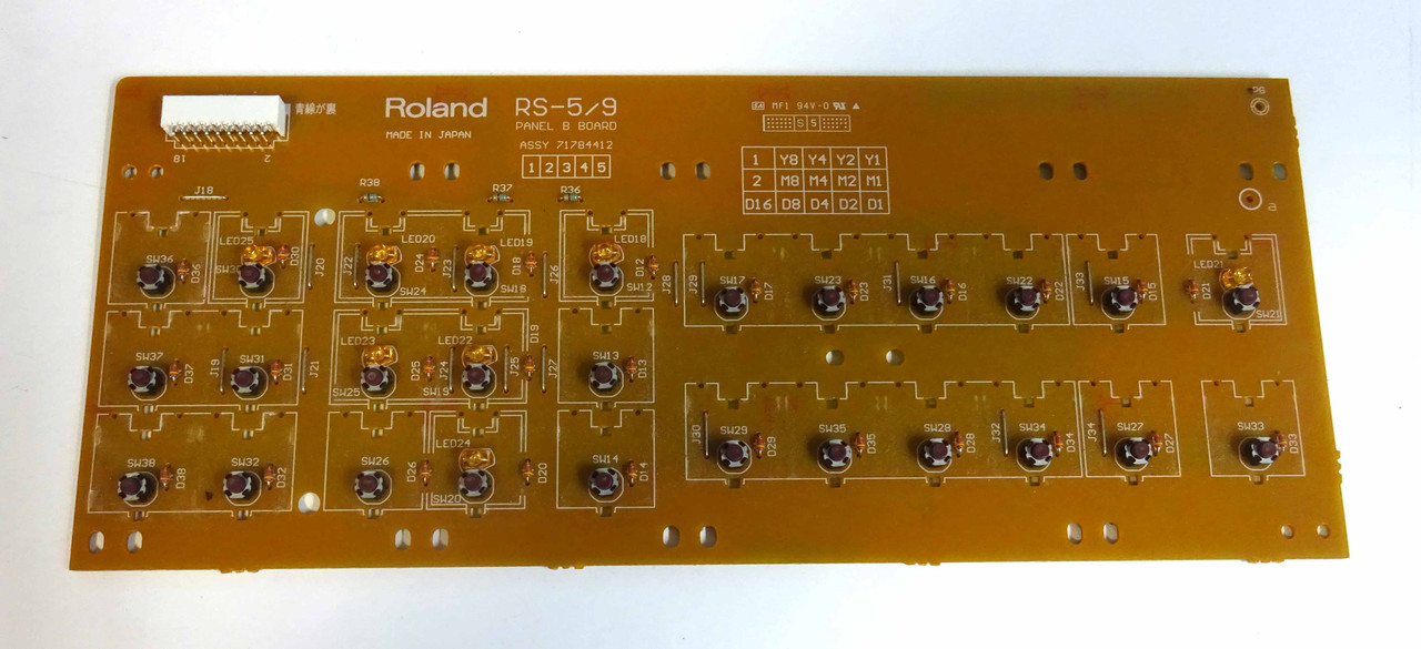 Roland RS-5 Panel B Board