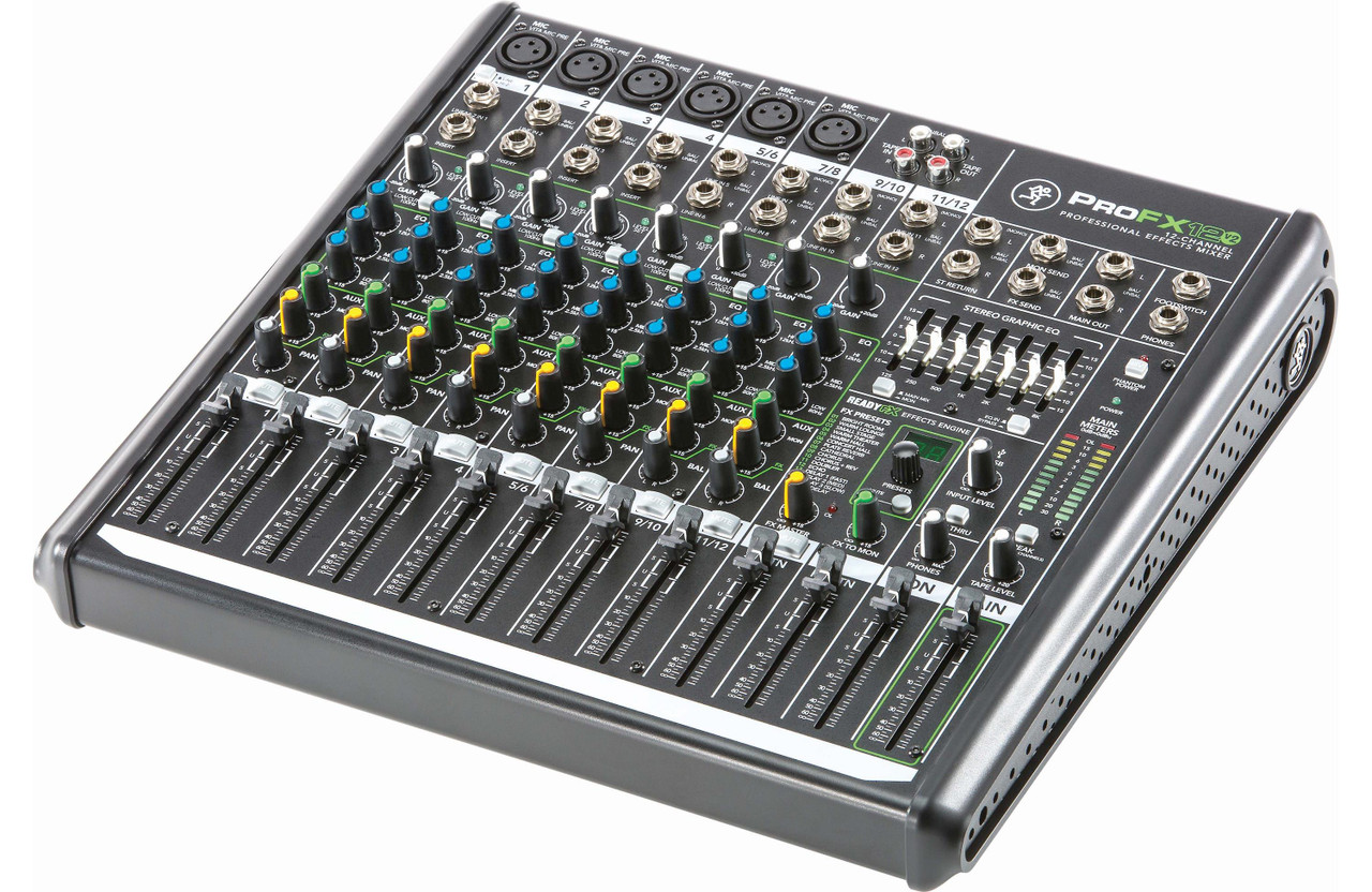 Mackie ProFX12v2 12-channel Mixer with USB and Effects