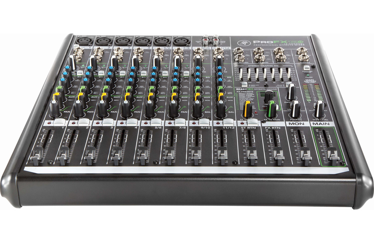 Mackie ProFX12v2 12-channel Mixer with USB and Effects