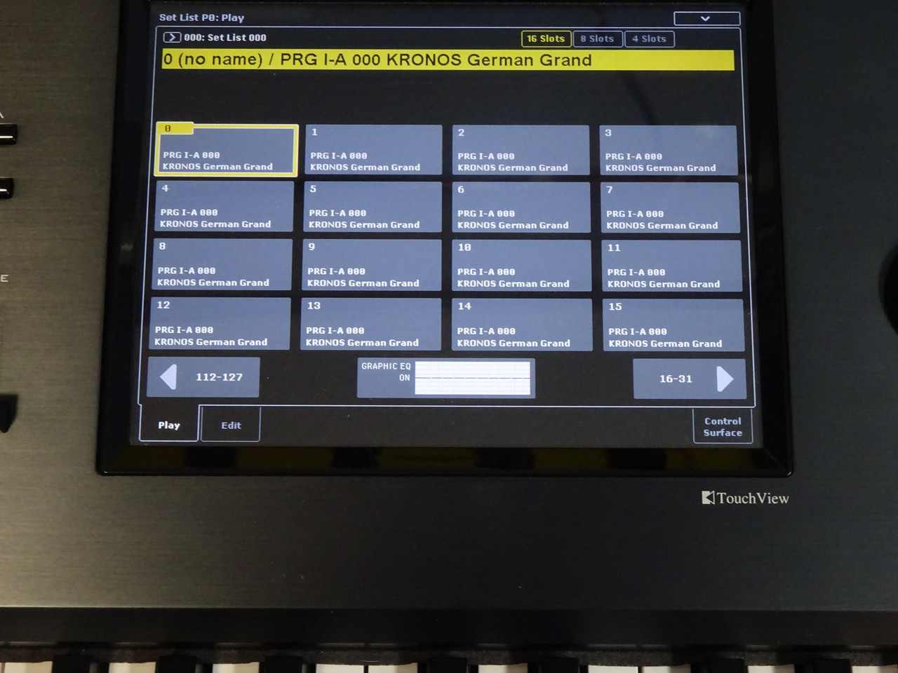Korg KronosX 88 Key Music Workstation 