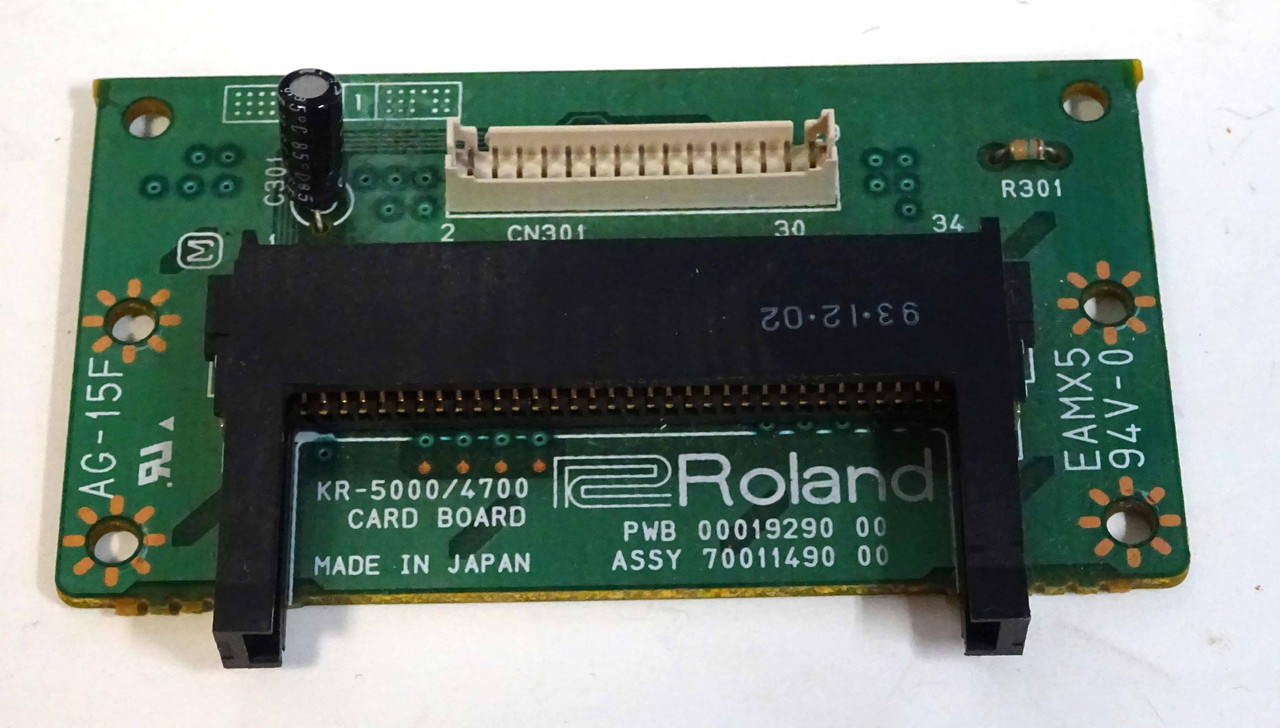 ROLAND KR-4700/5000 Memory Card Board