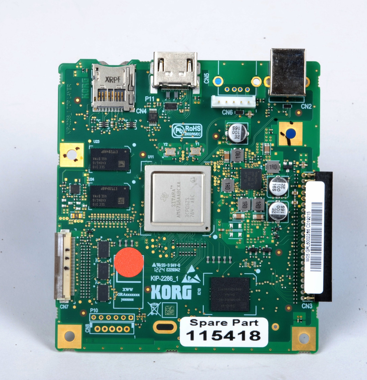 Korg Pa1000 CPU Board