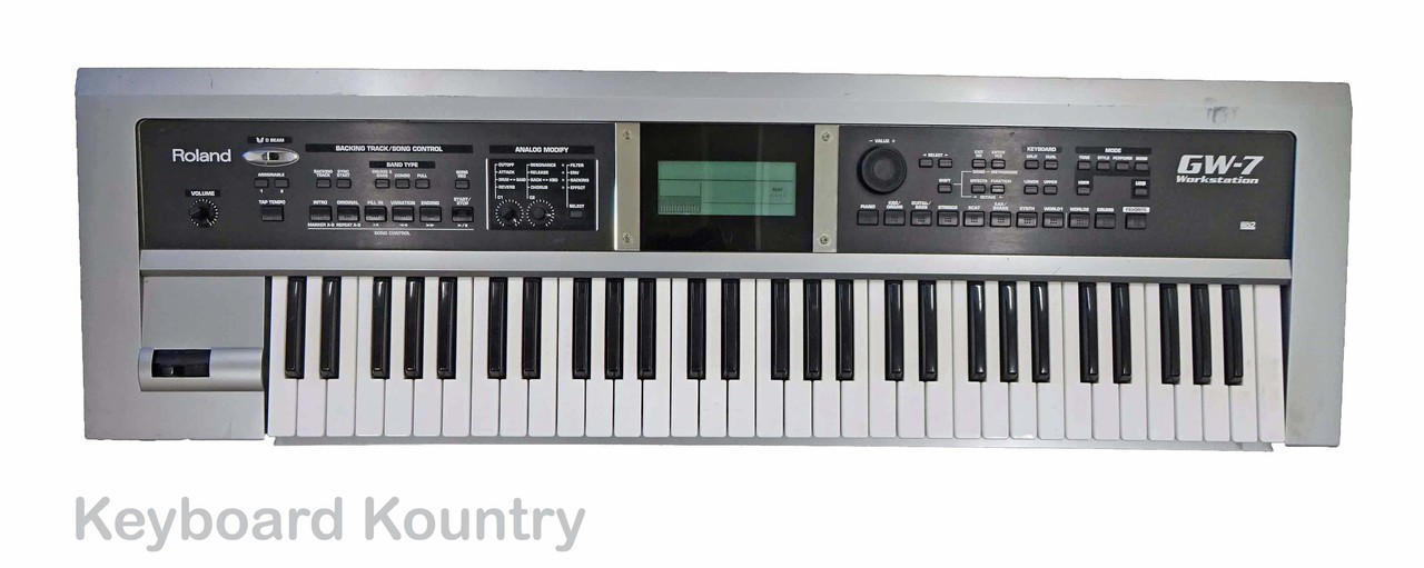 roland keyboard gw7 price