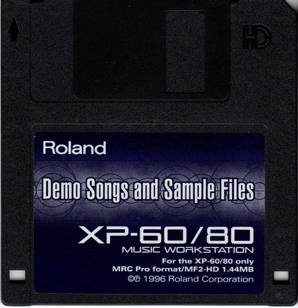 Roland XP-60/80 Factory Demo Disk