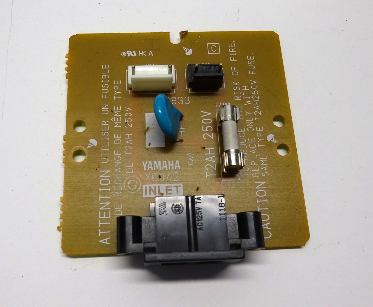 Yamaha Tyros Power Inlet Board