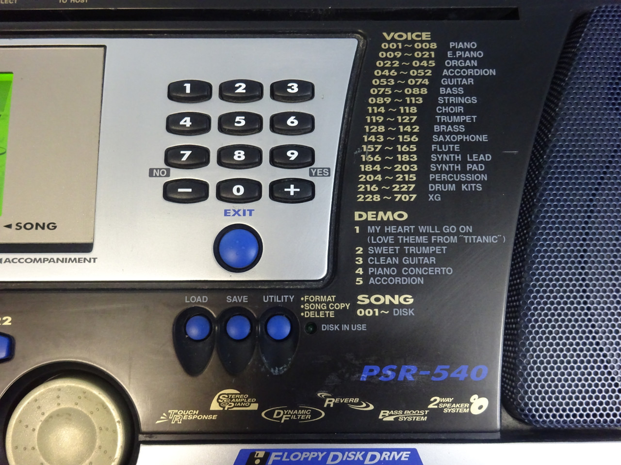 Yamaha PSR-540