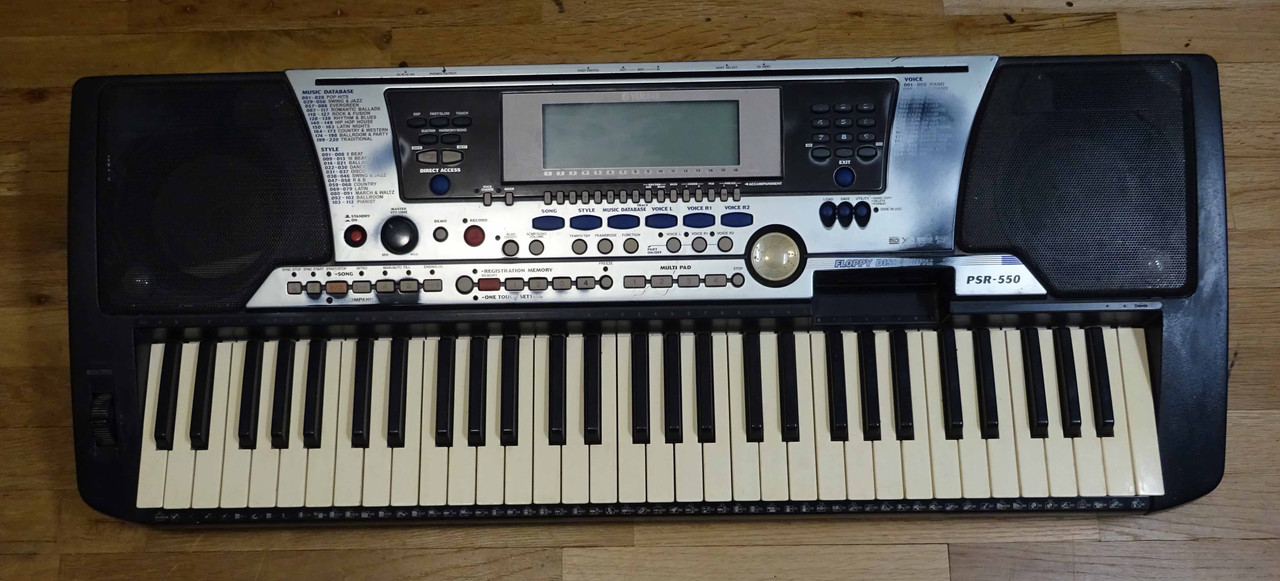 Yamaha PSR-550 Sold AS IS