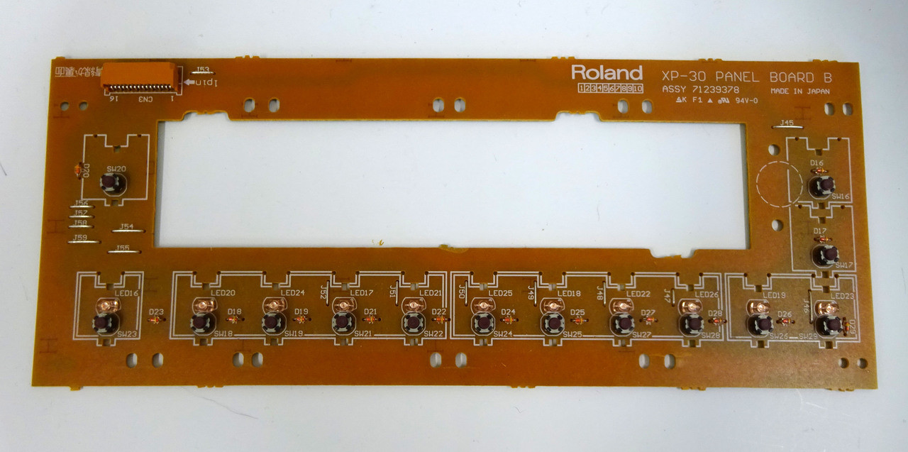 Roland XP-30 Panel Board B