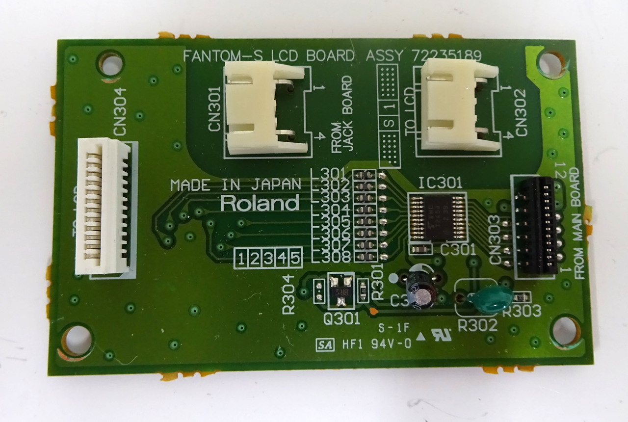 Roland Fantom S LCD Display Board