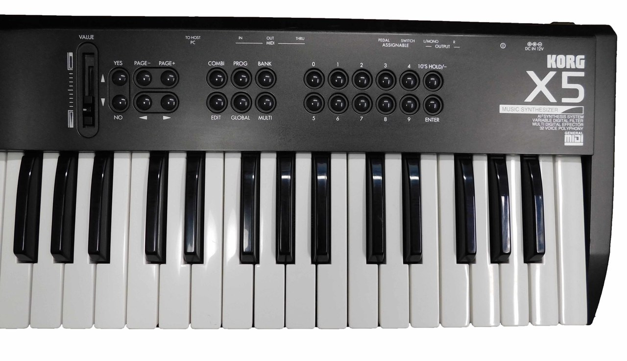 korg x5d music synthesizer - 楽器・機材