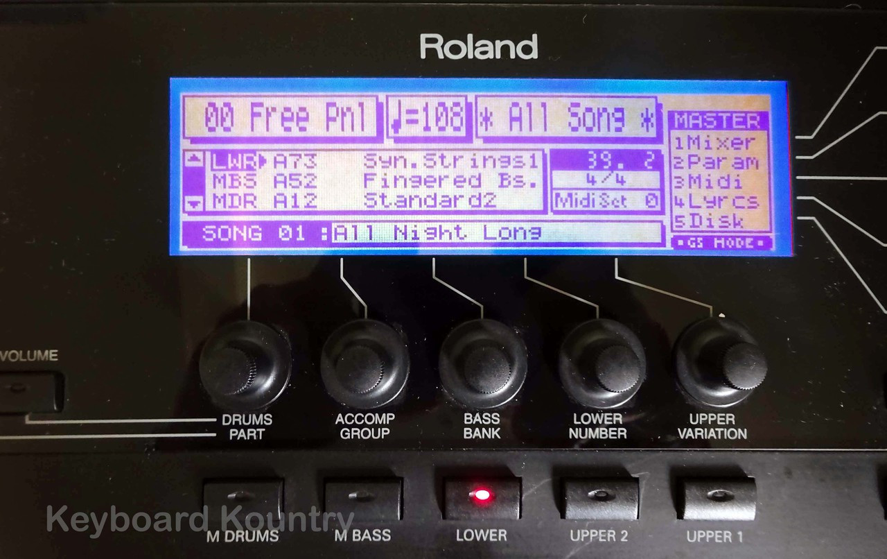 Roland G-800 Arranger Workstation