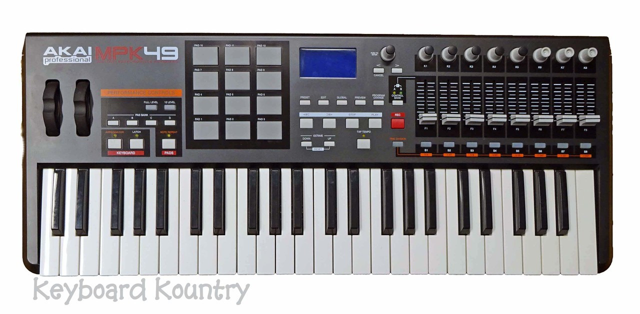 Akai MPK 49 Professional USB/MIDI Controller Keyboard