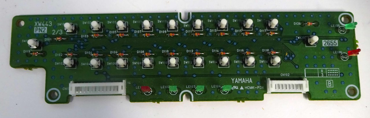 Yamaha PSR-9000 PN2 Center Panel Board