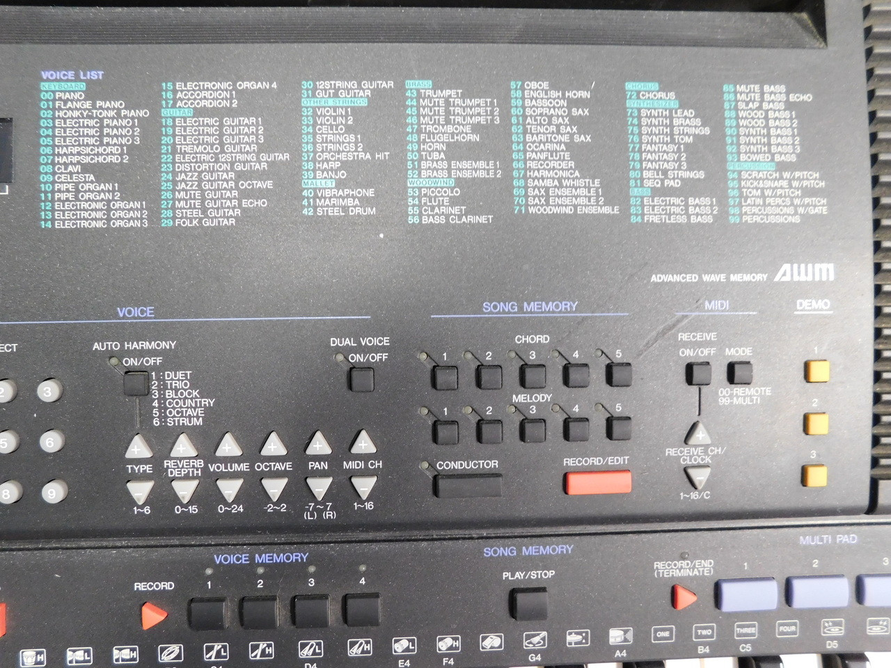 Yamaha PSR-500 Music Workstation