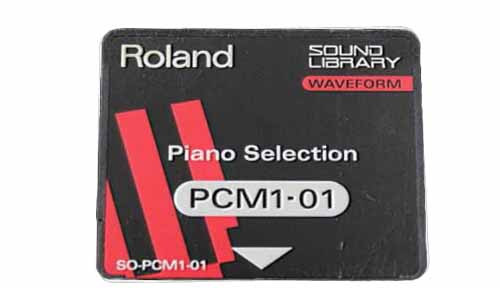 Roland PCM1-01 Piano Selection Expansion Card